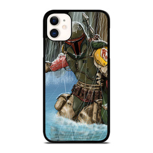 BOBA FETT STAR WARS CARTOON iPhone 11 Case Cover