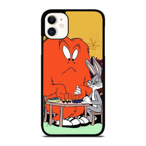 BUGS BUNNY AND GOSSAMER RED LOONEY TUNES iPhone 11 Case Cover BUGS BUNNY AND GOSSAMER RED LOONEY TUNES iPhone 11 Case Cover