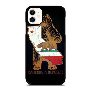CALIFORNIA REPUBLIC BEAR ICON iPhone 11 Case Cover