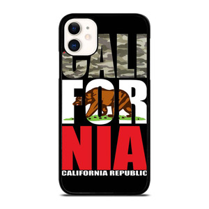 CALIFORNIA REPUBLIC CAMO SYMBOL iPhone 11 Case Cover CALIFORNIA REPUBLIC CAMO SYMBOL iPhone 11 Case Cover