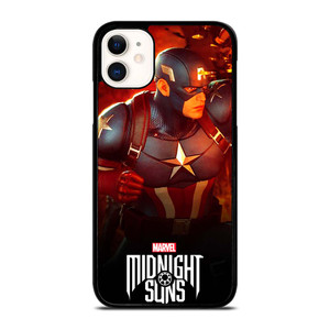 CAPTAIN AMERICA MARVEL MIDNIGHT SUNS iPhone 11 Case Cover CAPTAIN AMERICA MARVEL MIDNIGHT SUNS iPhone 11 Case Cover