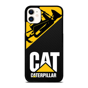 CATERPILLAR CAT BULLDOZER CARBON iPhone 11 Case Cover