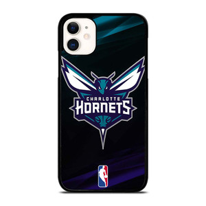 CHARLOTTE HORNETS NBA LOGO iPhone 11 Case Cover