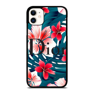 CHRISTIAN DIOR HIBISCUS FLOWER iPhone 11 Case Cover