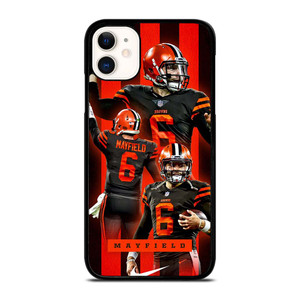 CLEVELAND BROWNS BAKER MAYFIELD 6 iPhone 11 Case Cover CLEVELAND BROWNS BAKER MAYFIELD 6 iPhone 11 Case Cover