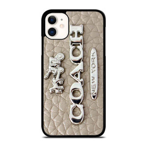 COACH LOGO GLOWING TEXTURE iPhone 11 Case Cover COACH LOGO GLOWING TEXTURE iPhone 11 Case Cover