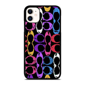 COACH NEW YORK ART LOGO iPhone 11 Case Cover