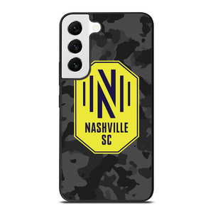 NASHVILLE SC MLS BLACK CAMO Samsung Galaxy S22 Case Cover