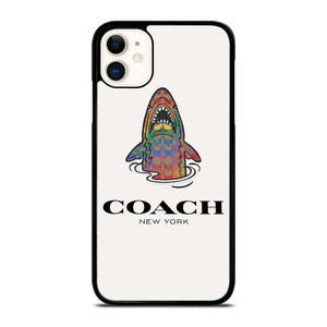 COACH NEW YORK SHARK iPhone 11 Case Cover