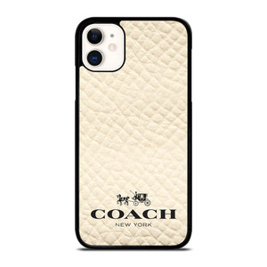 COACH NEW YORK WHITE iPhone 11 Case Cover