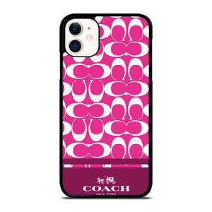 COACH PINK NEW YORK iPhone 11 Case Cover