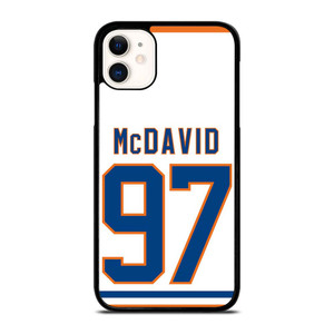 CONNOR MCDAVID EDMONTON OILERS KIT iPhone 11 Case Cover