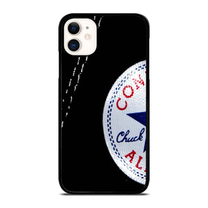 CONVERSE SNEAKERS BLACK iPhone 11 Case Cover