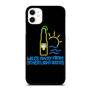 CORONA LIGHT BEER MILES AWAY iPhone 11 Case Cover CORONA LIGHT BEER MILES AWAY iPhone 11 Case Cover
