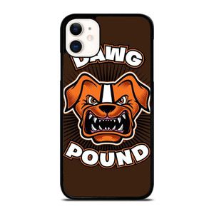 DAWG POUND CLEVELAND BROWNS iPhone 11 Case Cover
