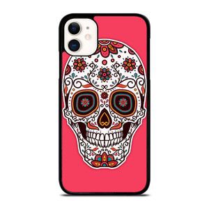 DAY OF THE DEAD PINK iPhone 11 Case Cover