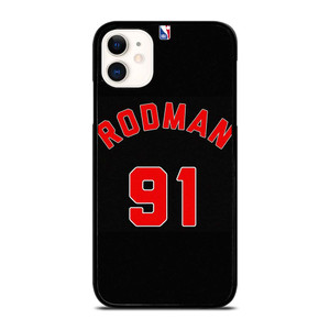DENNIS RODMAN CHICAGO BULLS iPhone 11 Case Cover DENNIS RODMAN CHICAGO BULLS iPhone 11 Case Cover