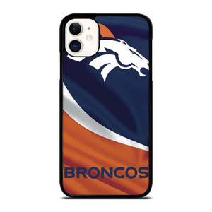 DENVER BRONCOS NFL TEAM FLAG iPhone 11 Case Cover