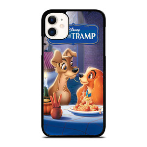 DISNEY LADY AND THE TRAMP CARTOON iPhone 11 Case Cover