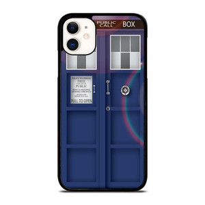 DOCTOR WHO PUBLIC CALL BOX iPhone 11 Case Cover