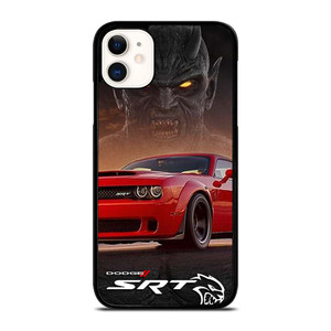 DODGE SRT DEMON CAR LOGO iPhone 11 Case Cover DODGE SRT DEMON CAR LOGO iPhone 11 Case Cover