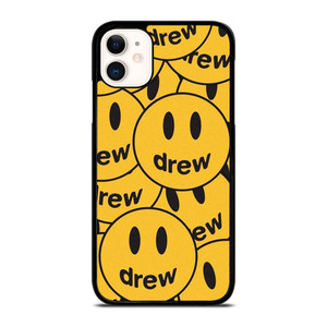 DREW SMILEY FACE PATTERN iPhone 11 Case Cover
