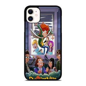 DUNCANVILLE CARTOON MOVIES POSTER iPhone 11 Case Cover DUNCANVILLE CARTOON MOVIES POSTER iPhone 11 Case Cover