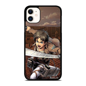 EREN YEAGER ATTACK ON TITAN TACTICS iPhone 11 Case Cover EREN YEAGER ATTACK ON TITAN TACTICS iPhone 11 Case Cover
