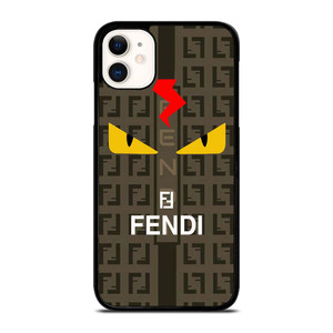FENDI ROMA EYES LOGO iPhone 11 Case Cover