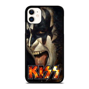 GENE SIMMONS FACE KISS BAND iPhone 11 Case Cover GENE SIMMONS FACE KISS BAND iPhone 11 Case Cover