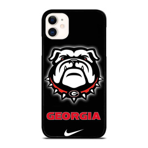 GEORGIA BULLDOGS FOOTBALL NIKE iPhone 11 Case Cover GEORGIA BULLDOGS FOOTBALL NIKE iPhone 11 Case Cover