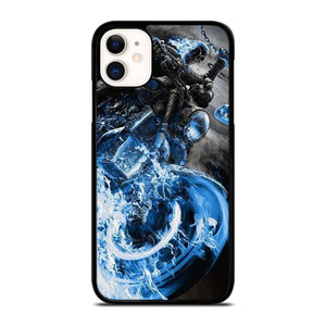 GHOST RIDER BLUE FIRE iPhone 11 Case Cover