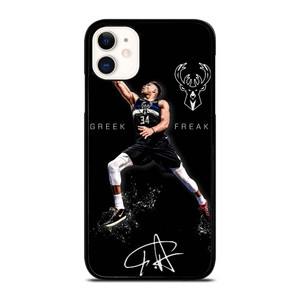 GIANNIS ANTETOKOUNMPO MILWAUKEE BUCKS iPhone 11 Case Cover GIANNIS ANTETOKOUNMPO MILWAUKEE BUCKS iPhone 11 Case Cover