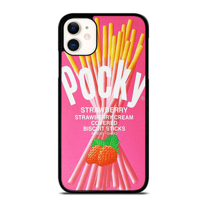 GLICO POCKY STRAWBERRY iPhone 11 Case Cover GLICO POCKY STRAWBERRY iPhone 11 Case Cover