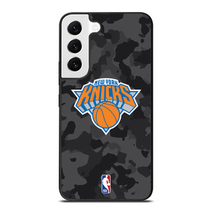 NEW YORK KNICKS BLACK CAMO Samsung Galaxy S22 Case Cover