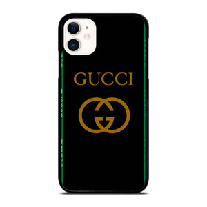 GUCCI ROUND BLACK iPhone 11 Case Cover