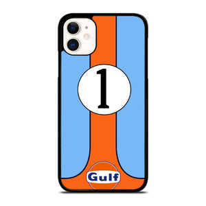 GULF RACING KEN MILES LIVERY iPhone 11 Case Cover GULF RACING KEN MILES LIVERY iPhone 11 Case Cover