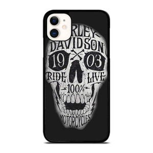HARLEY DAVIDSON 1903 SKULL iPhone 11 Case Cover