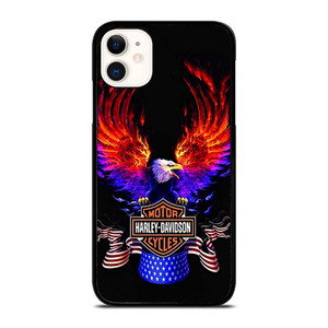 HARLEY DAVIDSON FLAME SWING iPhone 11 Case Cover