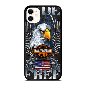 HARLEY DAVIDSON FREE RIDE EAGLE iPhone 11 Case Cover HARLEY DAVIDSON FREE RIDE EAGLE iPhone 11 Case Cover
