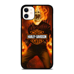 HARLEY DAVIDSON GHOST RIDER iPhone 11 Case Cover