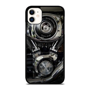 HARLEY DAVIDSON POLICE ENGINE iPhone 11 Case Cover
