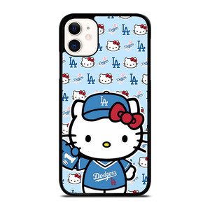 HELLO KITTY DODGERS COLLAGE iPhone 11 Case Cover