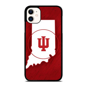 INDIANA HOOSIERS STATE OF MIND SYMBOL iPhone 11 Case Cover
