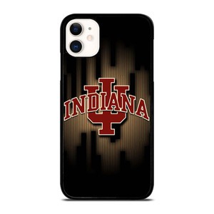 INDIANA HOOSIERS UNIVERSITY LOGO iPhone 11 Case Cover