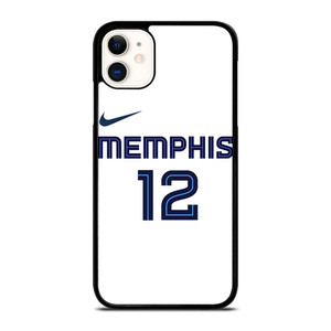 JA MORANT MEMPHIS GRIZZLIES WHITE iPhone 11 Case Cover