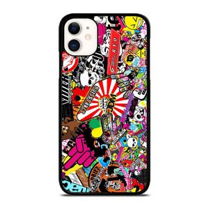 JDM STICKER BOMB COLLAGE iPhone 11 Case Cover