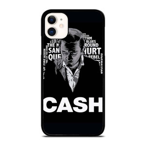 JOHNNY CASH MIDDLE CLIPART iPhone 11 Case Cover JOHNNY CASH MIDDLE CLIPART iPhone 11 Case Cover
