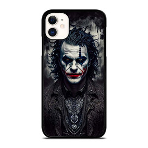 JOKER BLACK SUITS iPhone 11 Case Cover JOKER BLACK SUITS iPhone 11 Case Cover