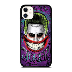 JOKER SUICIDE SQUAD ART iPhone 11 Case Cover JOKER SUICIDE SQUAD ART iPhone 11 Case Cover